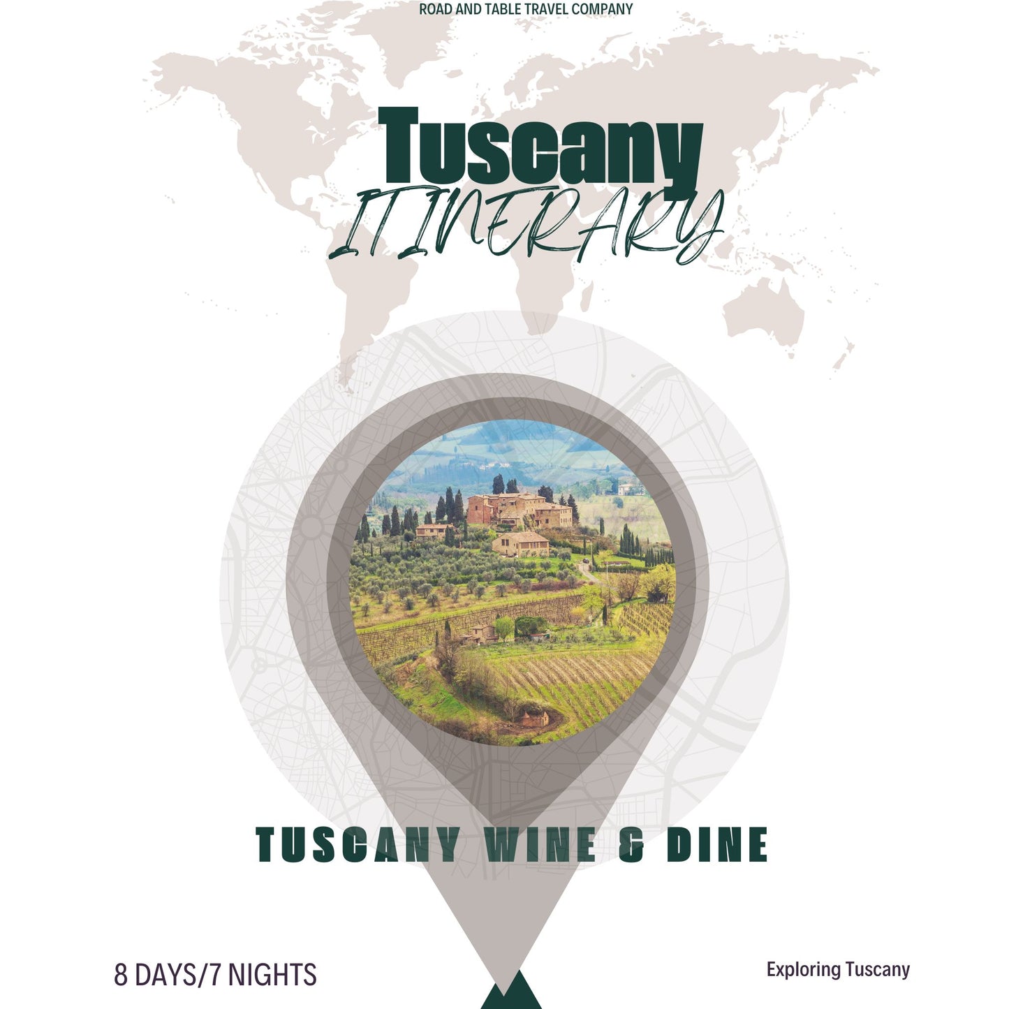 Tuscany Travel Guide: Arezzo & Anghiari Culinary Itinerary (Digital Download)